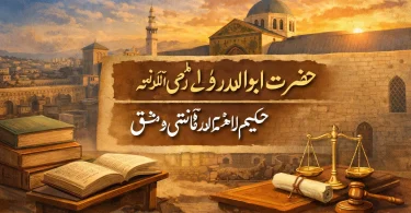 حضرت ابو الدرداء رضی اللہ عنہ حکیم الامۃ اور قاضی دمشق